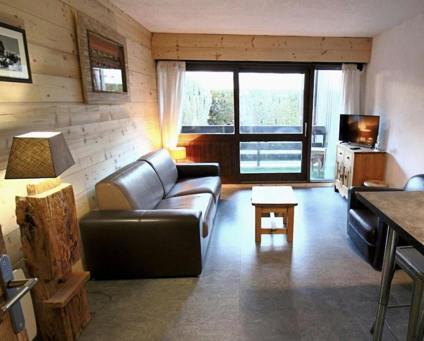 Studio Avec Coin Montagne Au Pied Des Pistes Megève Buitenkant foto